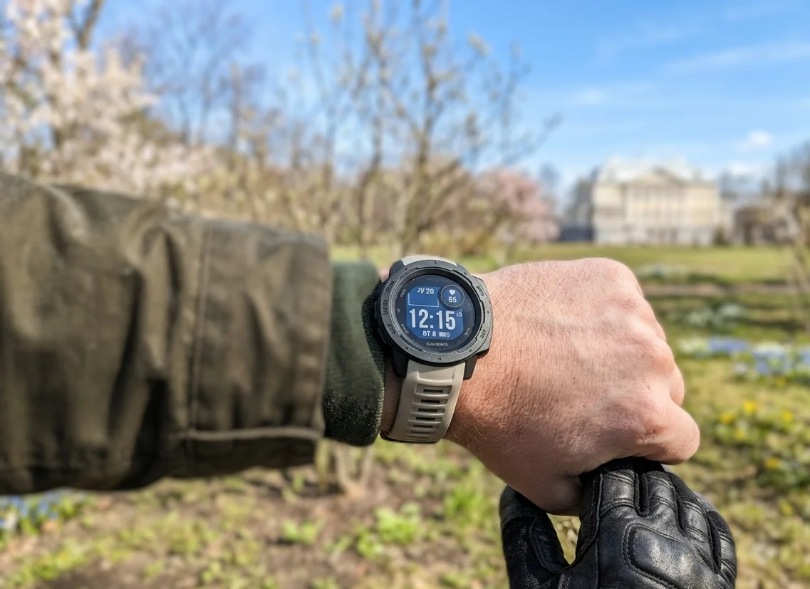 Легендарные часы Garmin Instinct (отличное сост.) - изображение 1