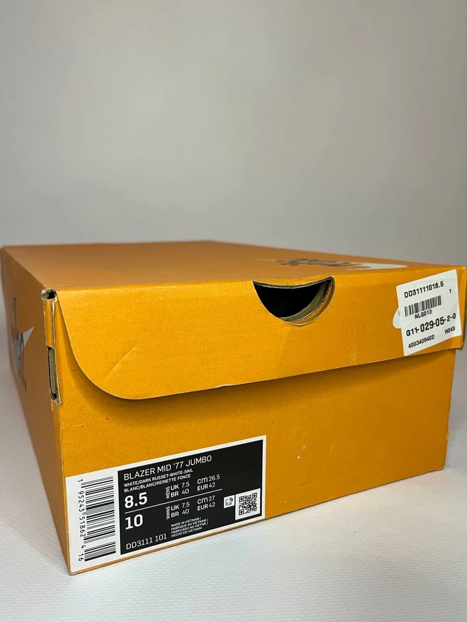 Nike blazer mid 77 jumbo оригинал - миниатюра 7