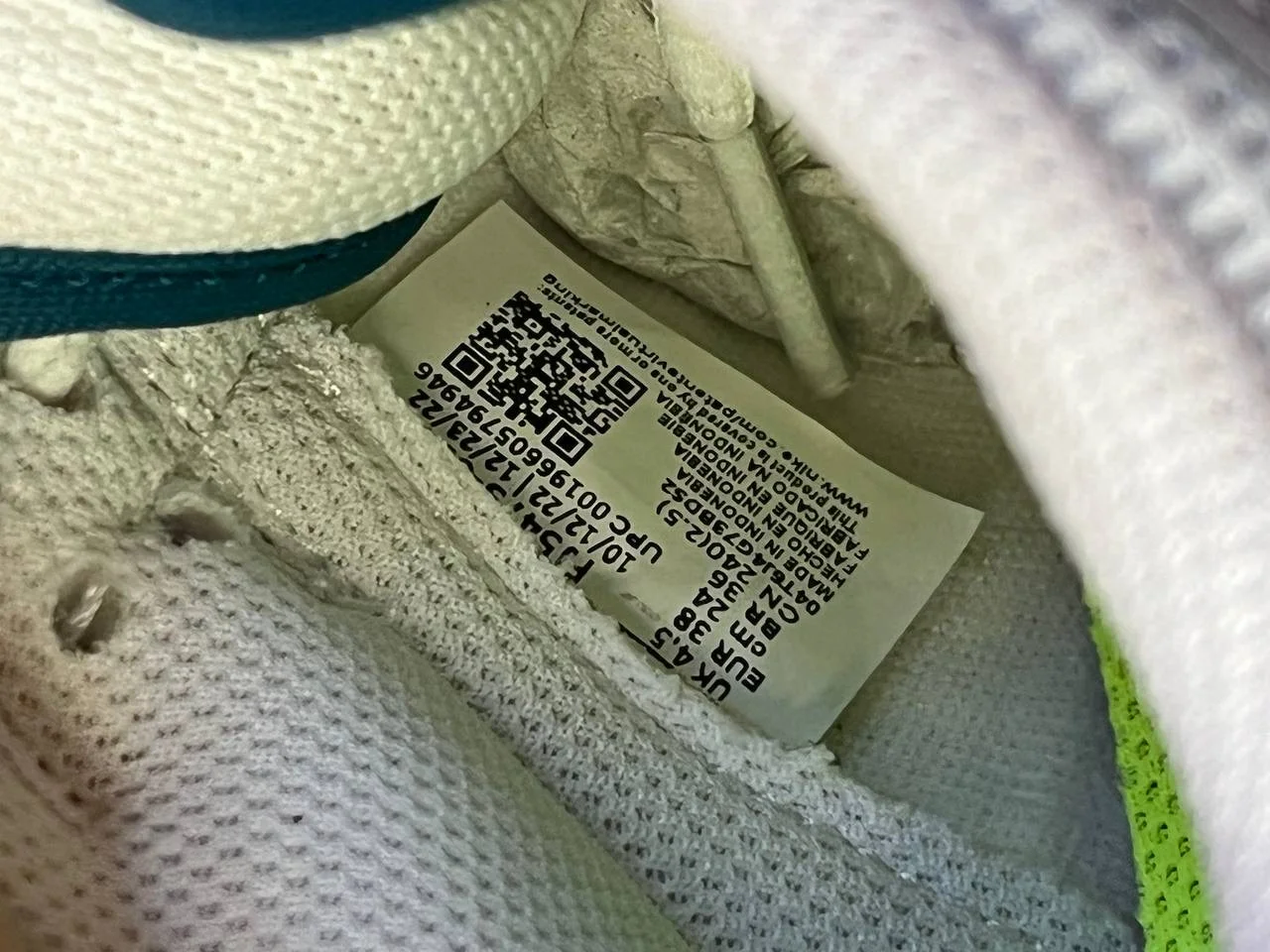 Nike Dunk Low "Timeless" оригинал - миниатюра 6