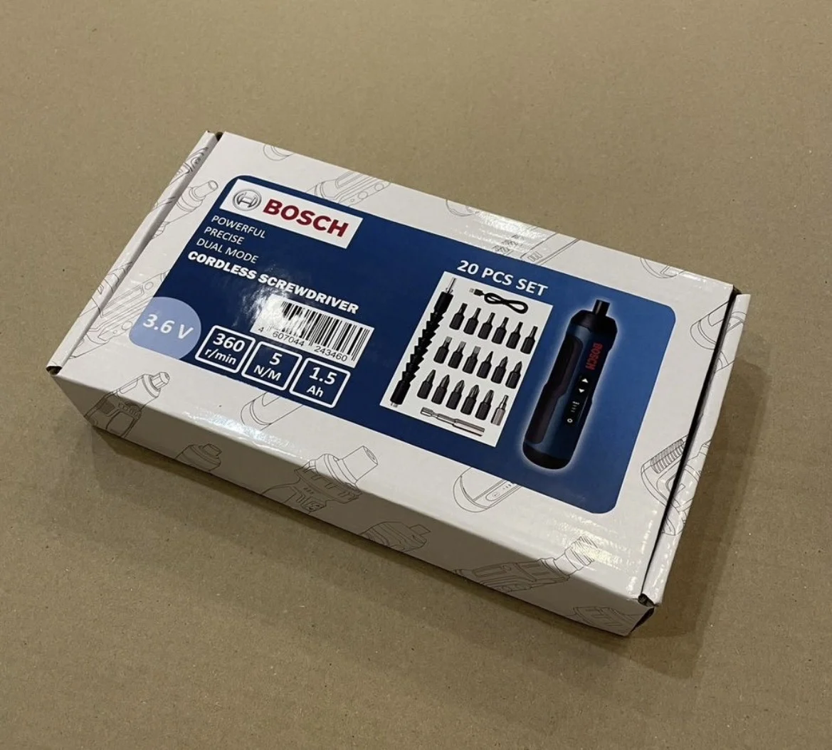 Отвертка Bosch аккумуляторная - миниатюра 4
