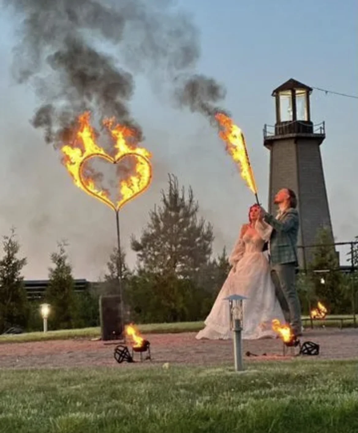Огненное световое шоу fire LED show - миниатюра 4