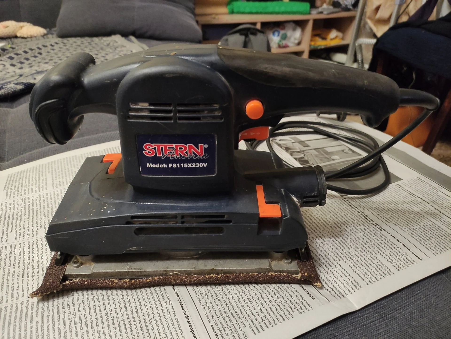 Машина шлифовальная STERN FS115X230V - изображение 1