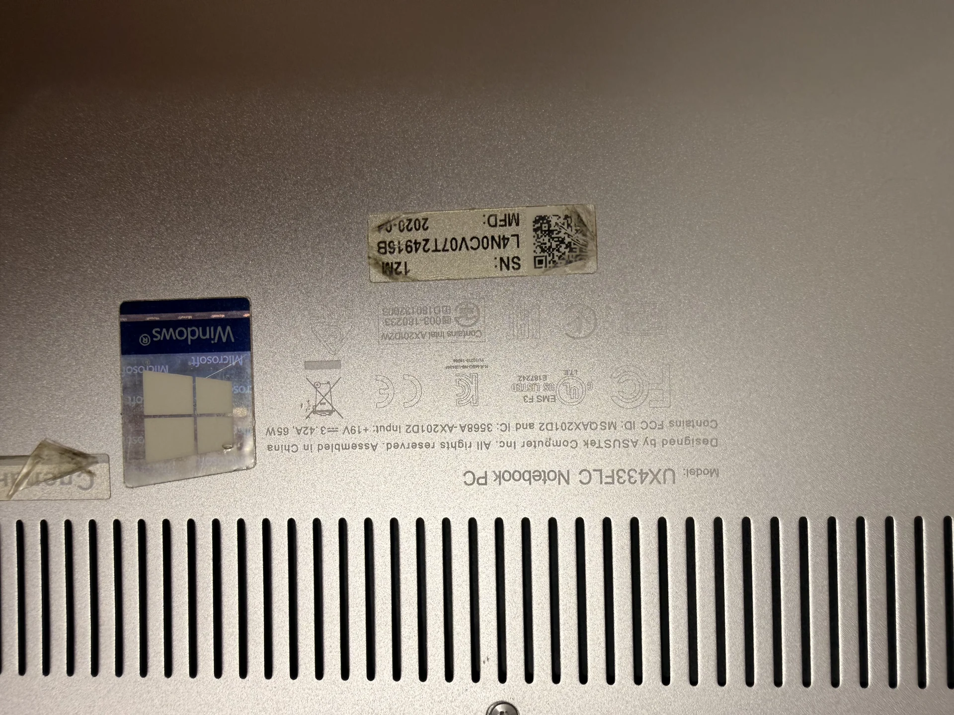 Ноутбук Asus Zenbook UX433FLC 8/512 - миниатюра 4