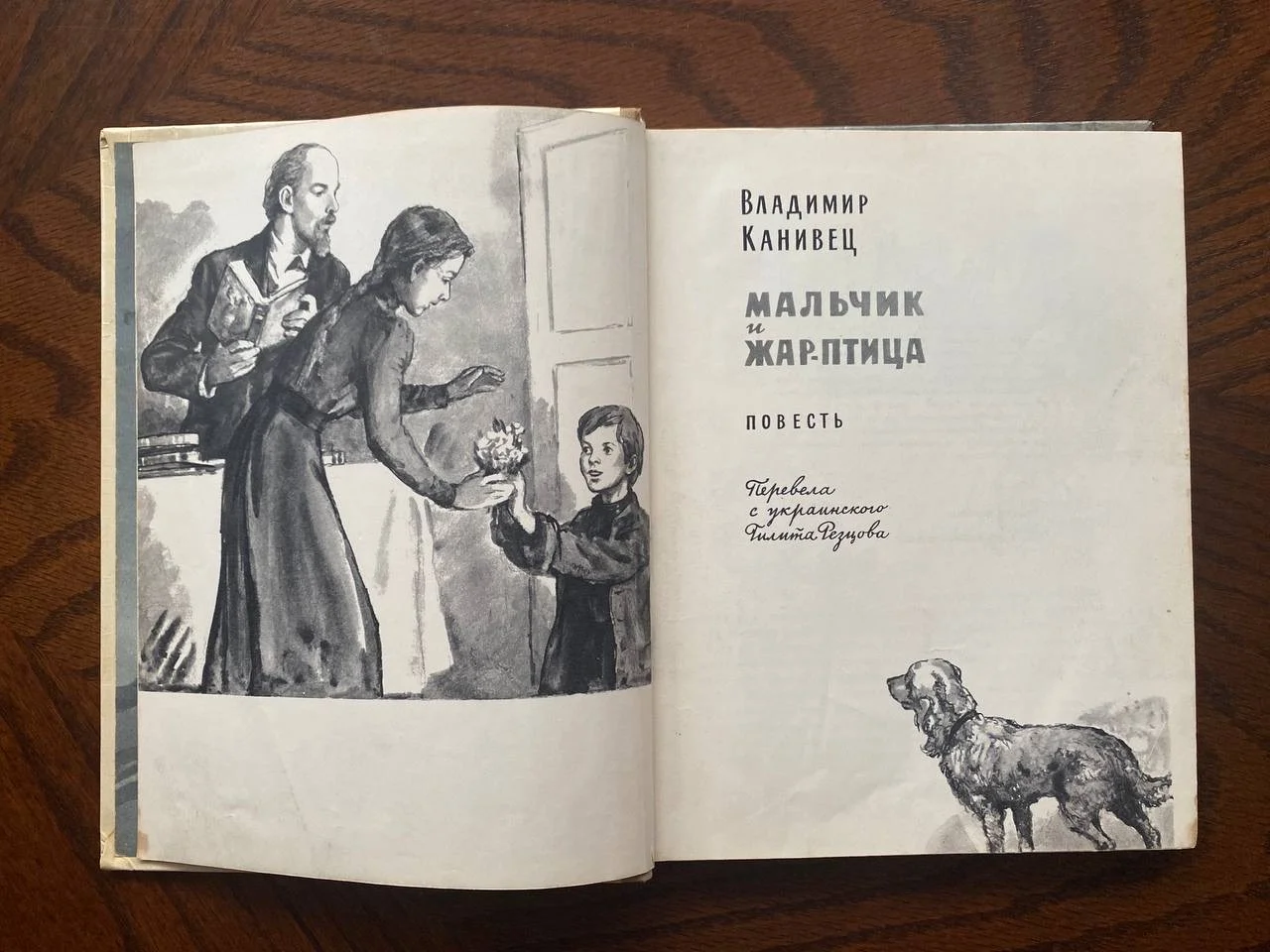 В. Канивец Мальчик и жар-птица - миниатюра 3