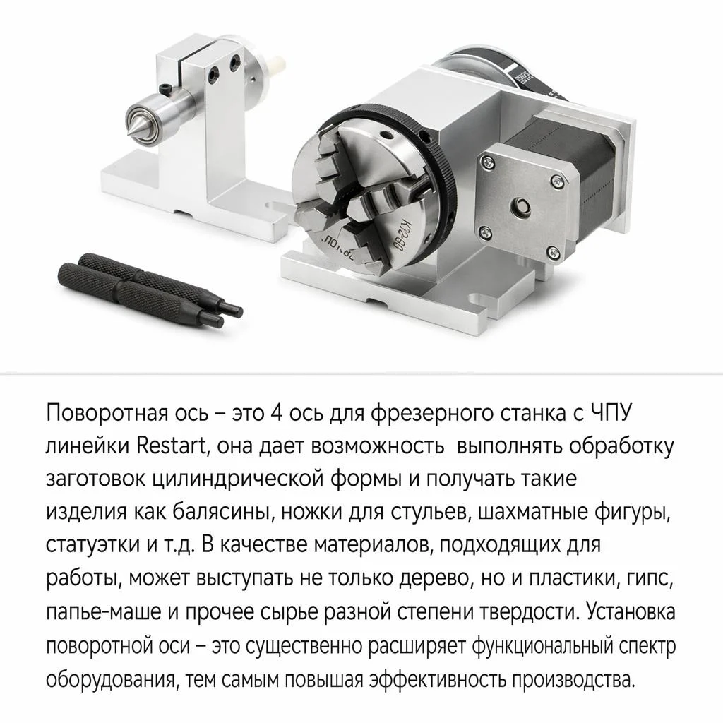 Фрезерный станок с чпу - миниатюра 2
