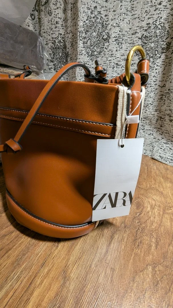 Сумка-ведро Zara Зара - миниатюра 8