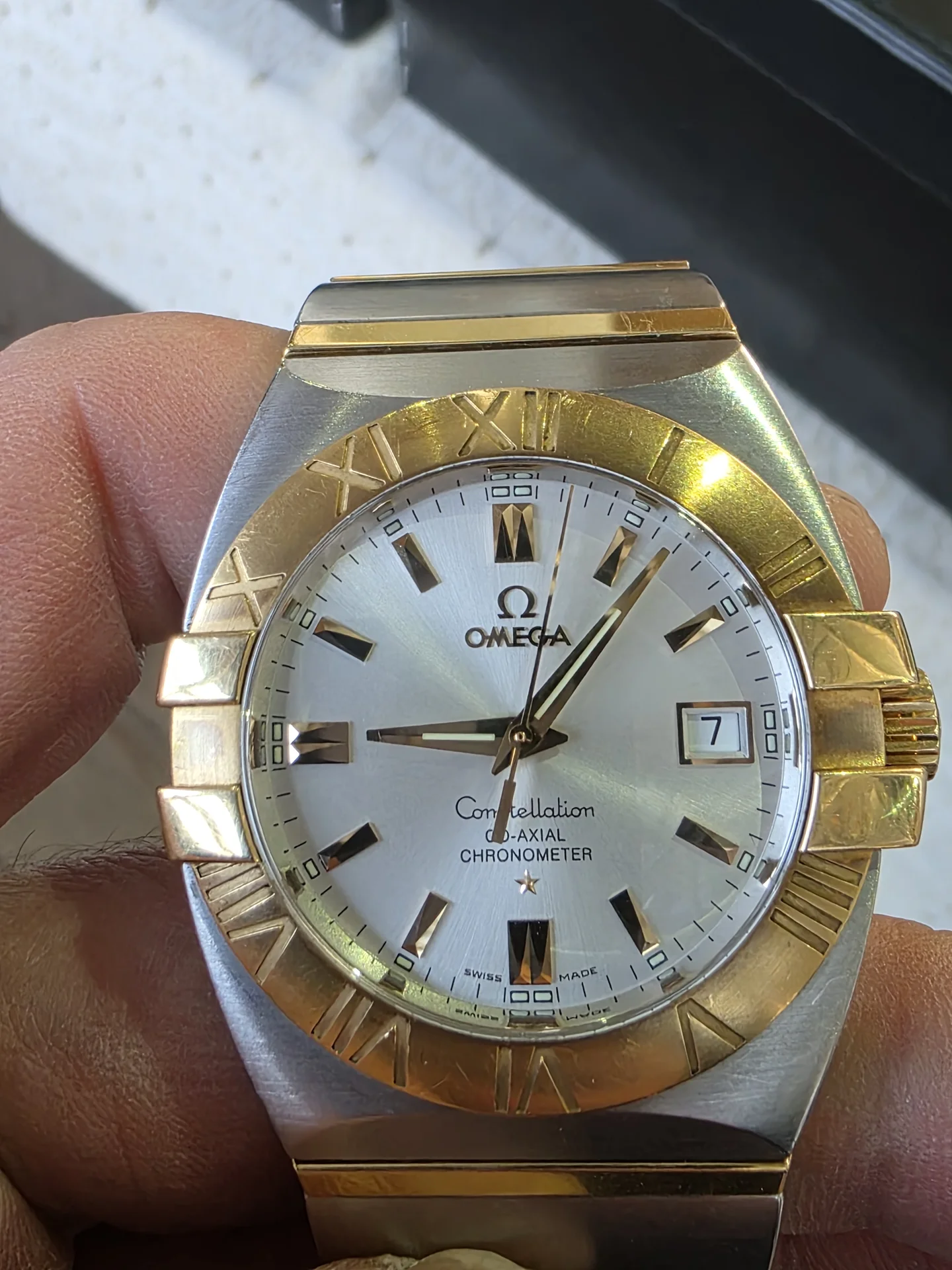 Omega Constellation Chronometer Steel/Rose Gold - миниатюра 7