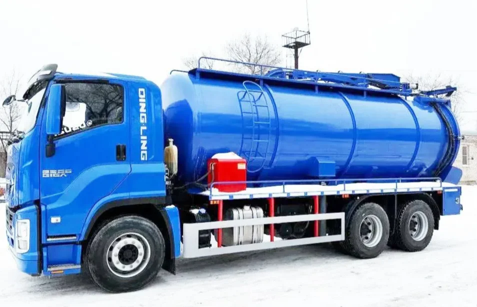 Илосос 20м3 на isuzu giga 6х4 - миниатюра 4
