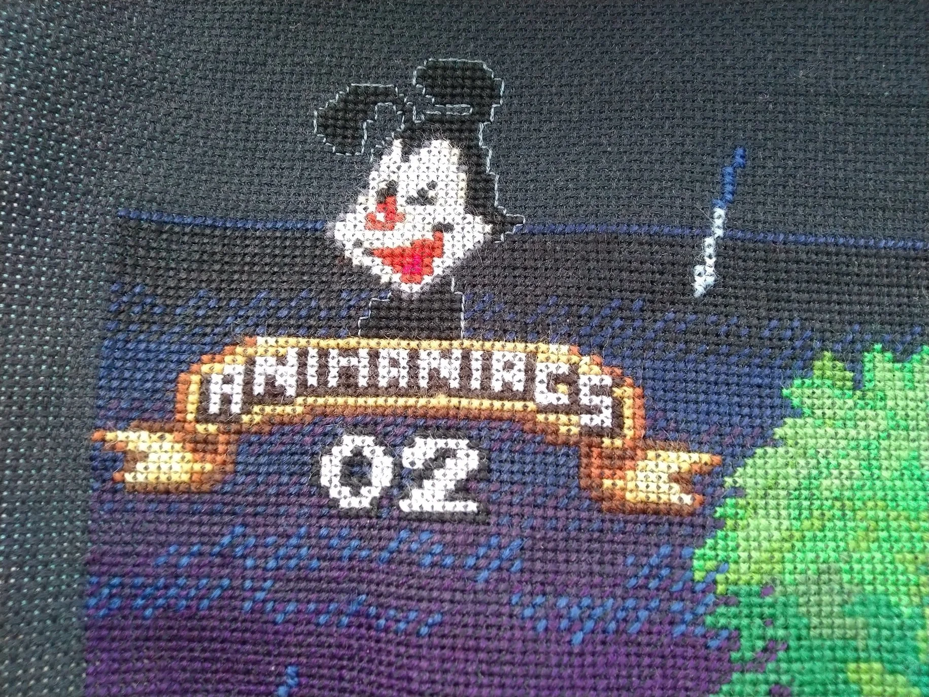 Вышитая картина. Animaniacs (шерсть) - миниатюра 6