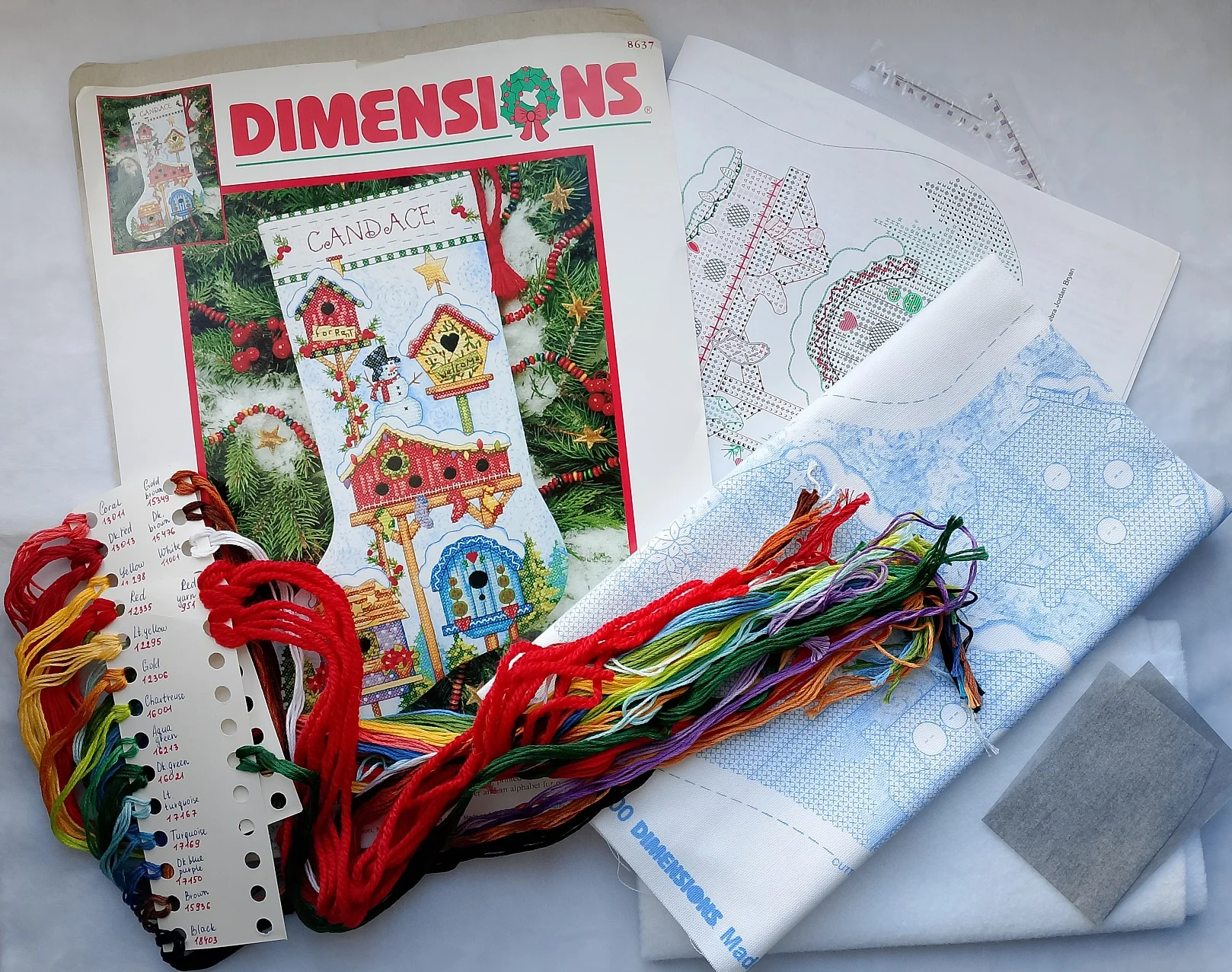Набор для вышивания Dimensions 8637 - миниатюра 2