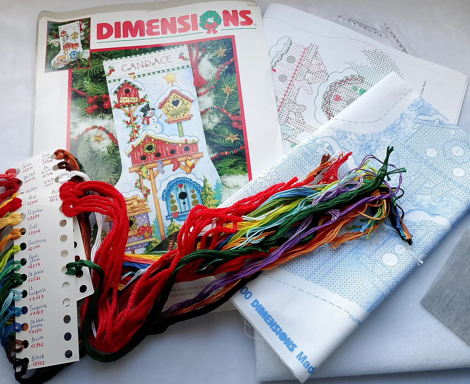 Набор для вышивания Dimensions 8637 - миниатюра 3