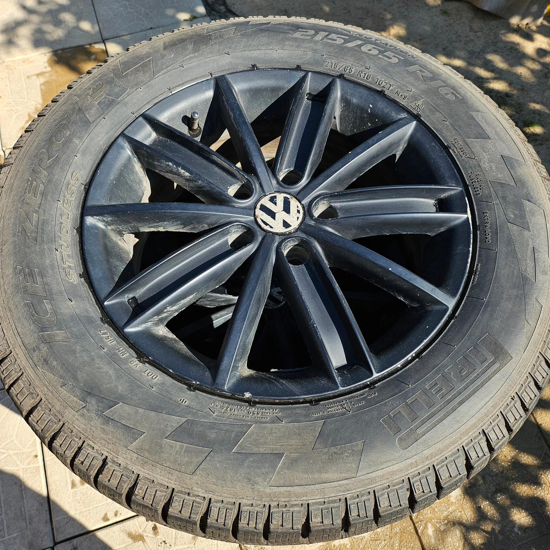 Колёса PIrelli ice zero FR 215/65 R16 - миниатюра 5