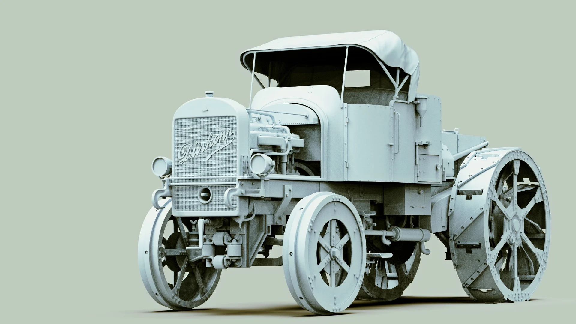 Модель Артиллерийского Тягача Durkopp 1/35 - миниатюра 4