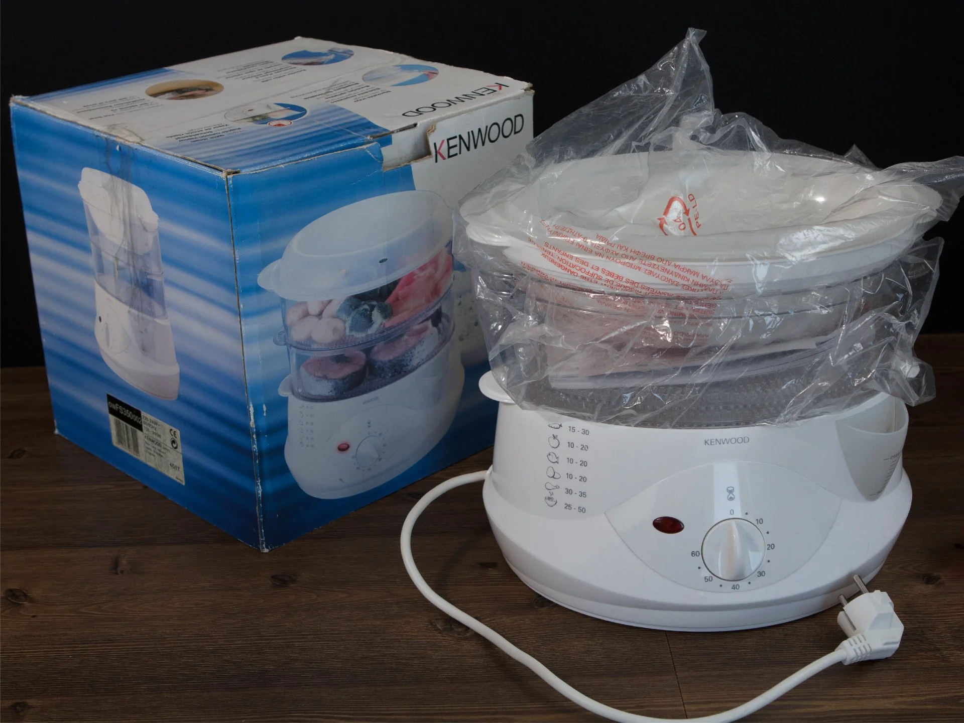 Новая пароварка Kenwood FS350 Англия - миниатюра 9