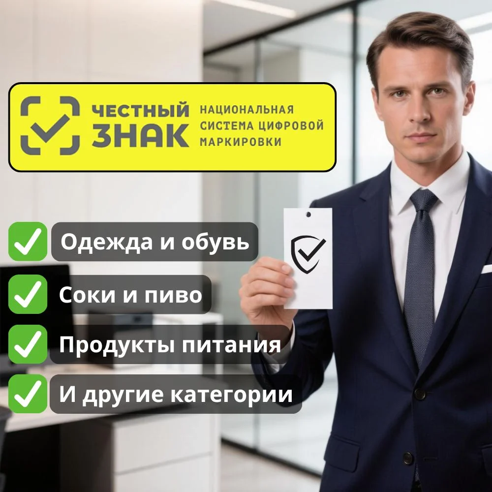 Маркировка Честный Знак — Регистрация и Коды