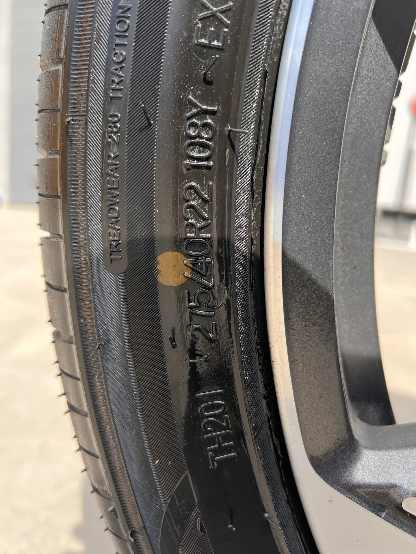 Диски Volvo xc 90 R-design 275/40 R22 - миниатюра 7