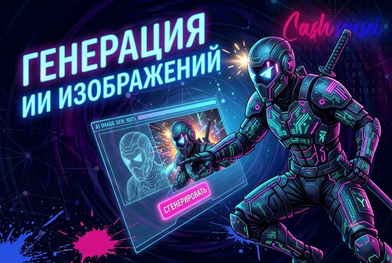 Генерация изображений в нейросетях и дизайн артов под ключ