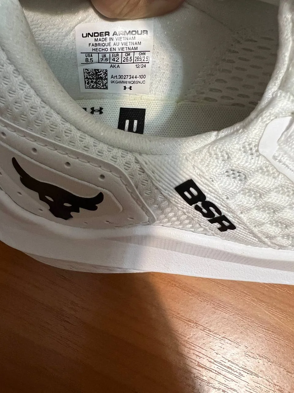 Оригинальные кроссовки Under Armour Project Rock B - миниатюра 6