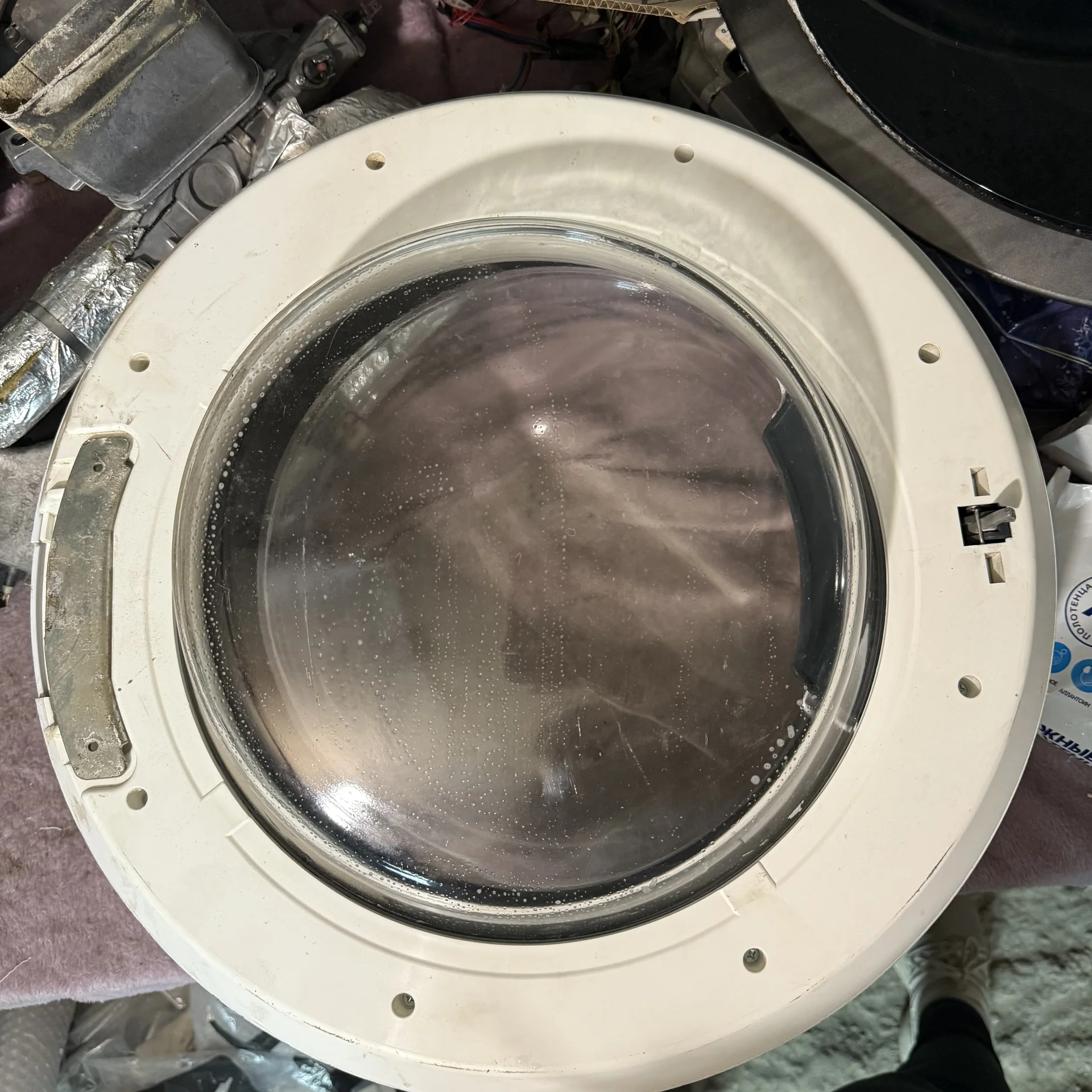 Люк стиральной машины Indesit - миниатюра 2