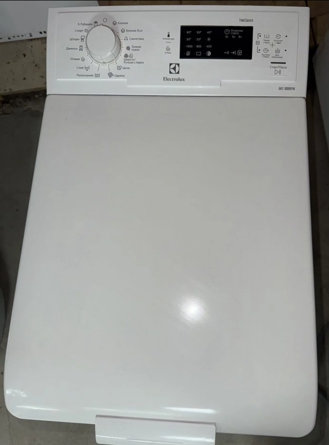 Стиральная машина Electrolux вертикальная - миниатюра 2