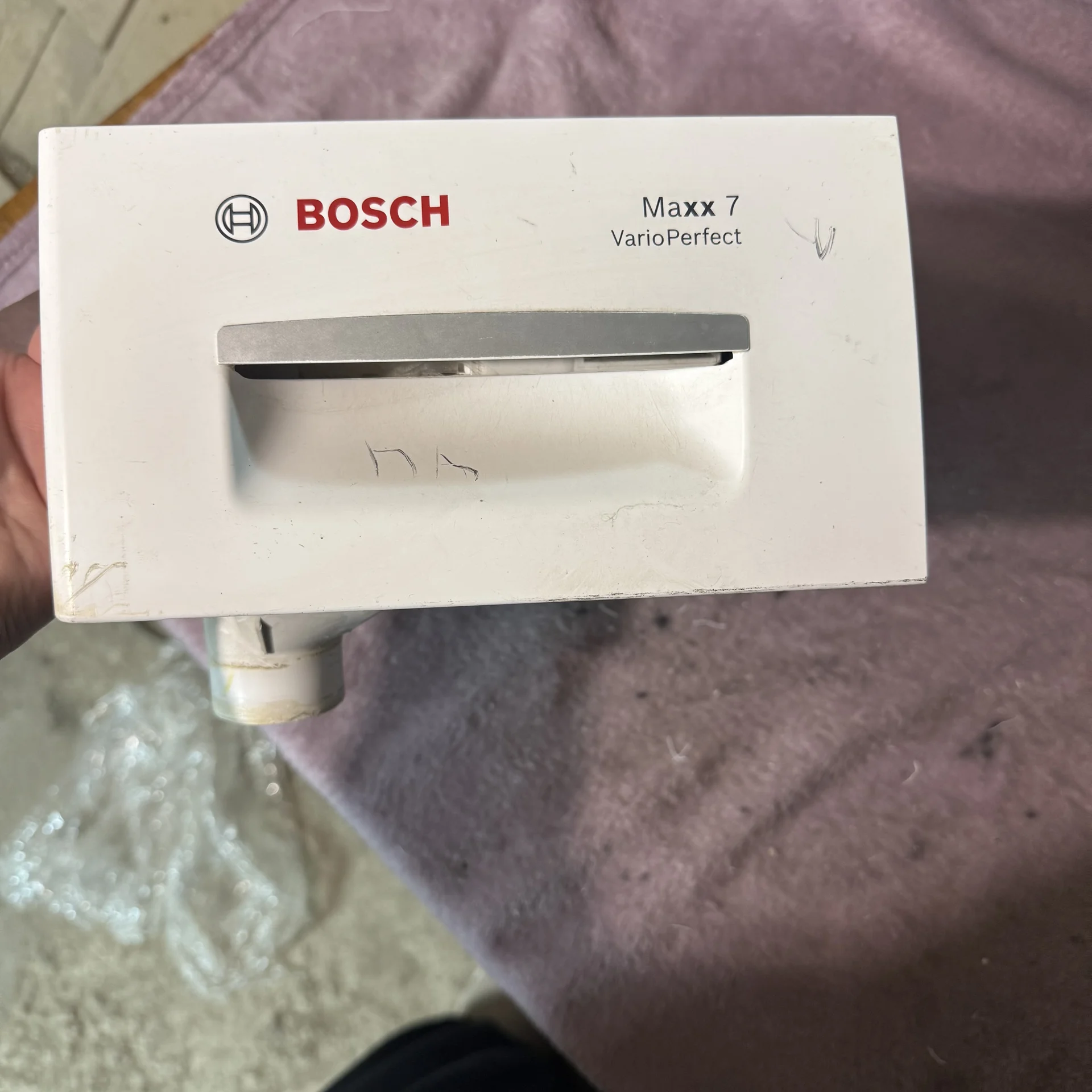 Порошкоприемник стиральной машины Bosch maxx 7 - изображение 1