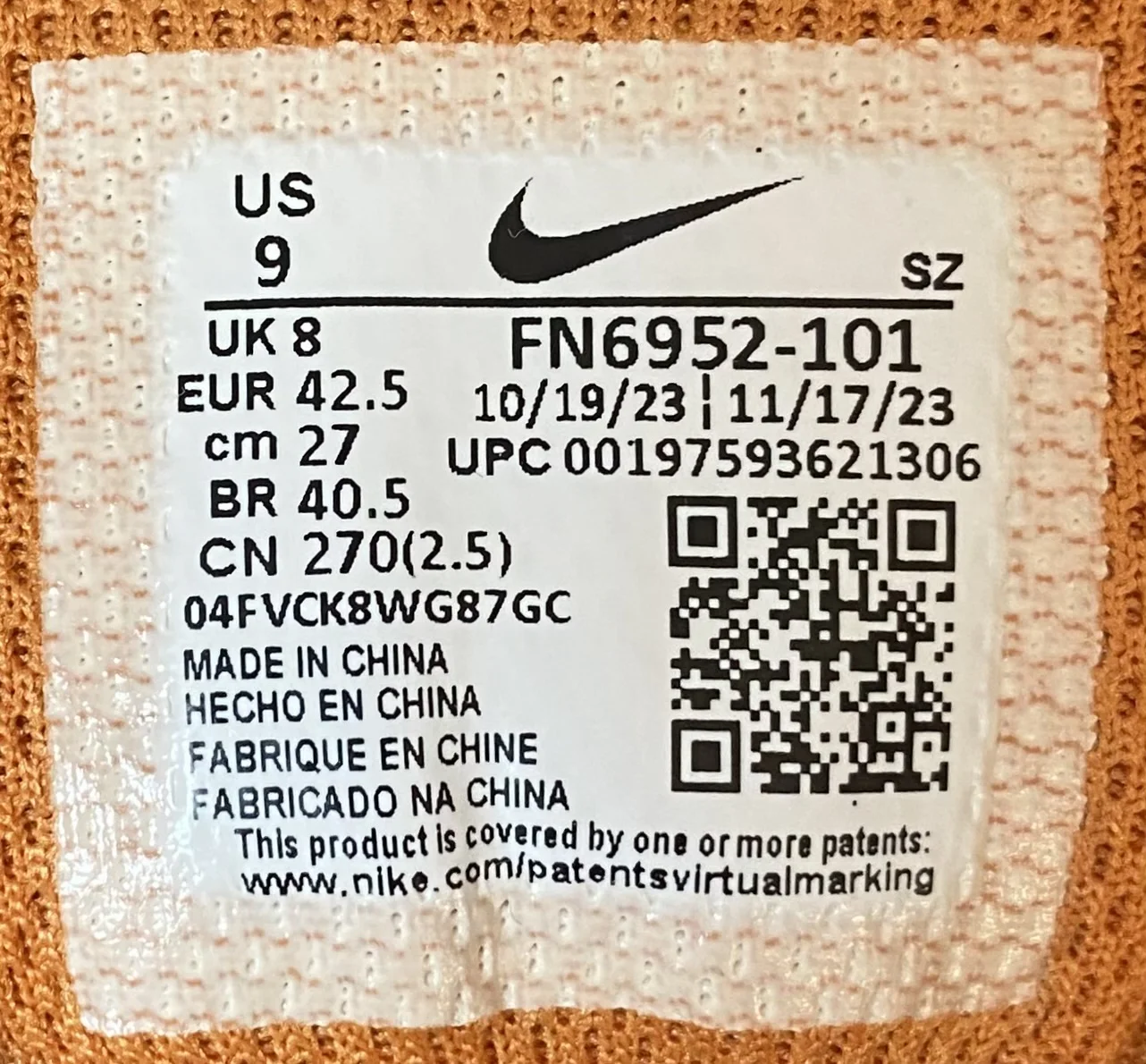 Кроссовки Nike Air Max 1 42,5eu/9us - миниатюра 2