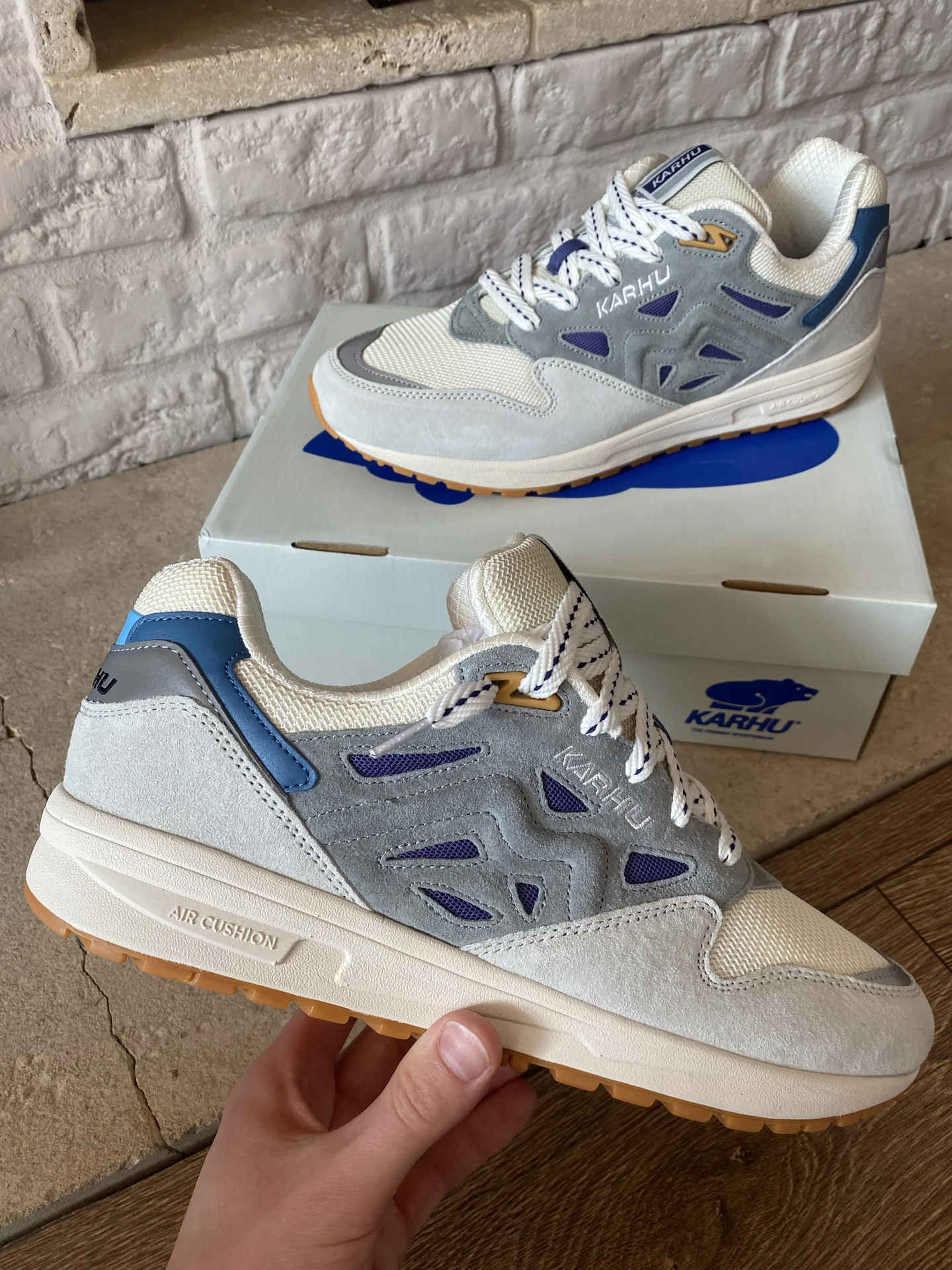 Кроссовки Karhu Lеgaсy 96 44,5eu/10,5us - миниатюра 6