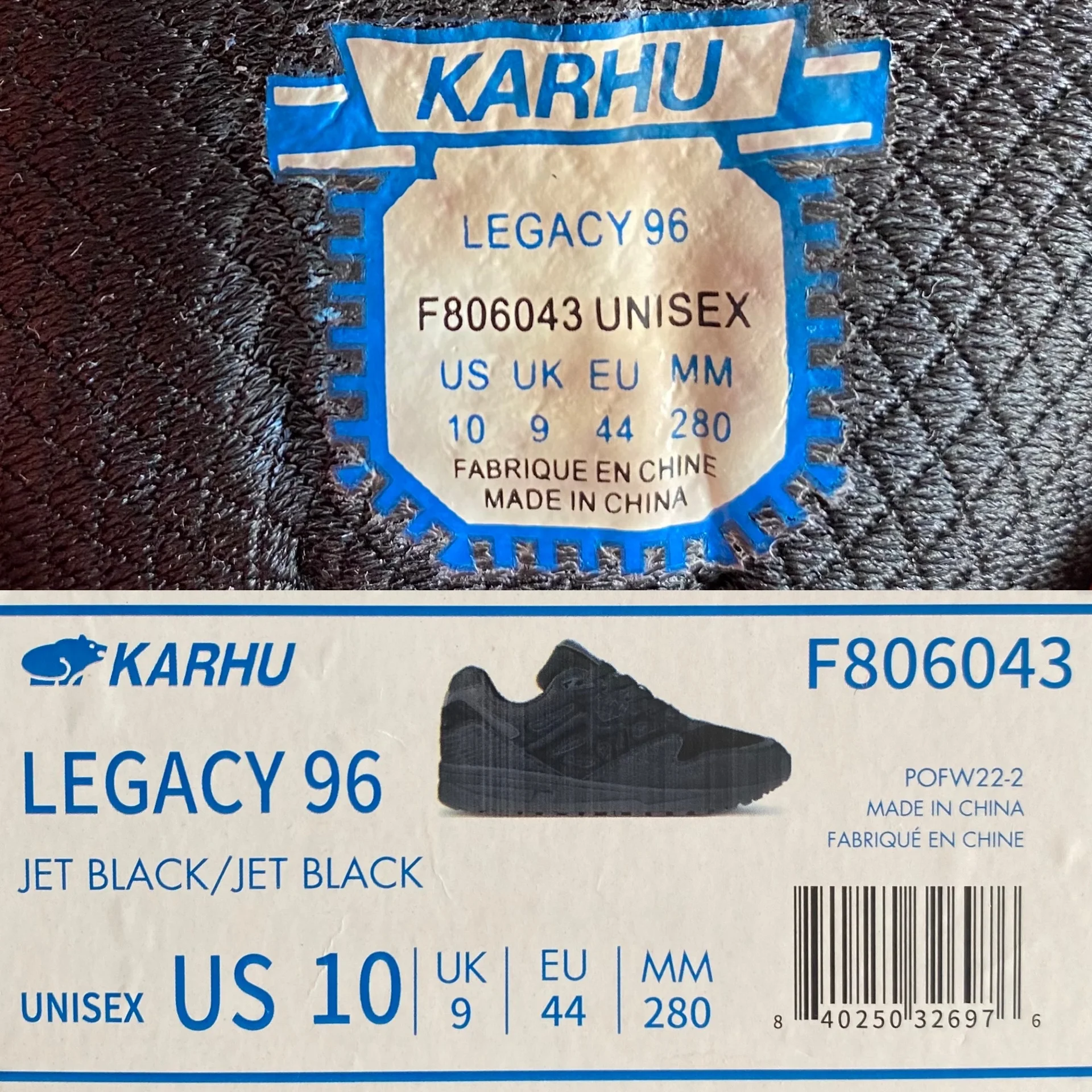 Кроссовки Кarhu Legacy 96 44eu/10us - миниатюра 2