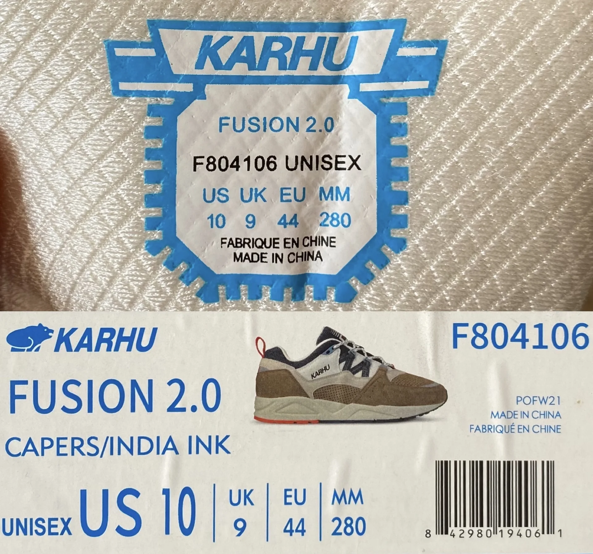 Кроссовки Кarhu Fusion 2.0 44eu/10us - миниатюра 2