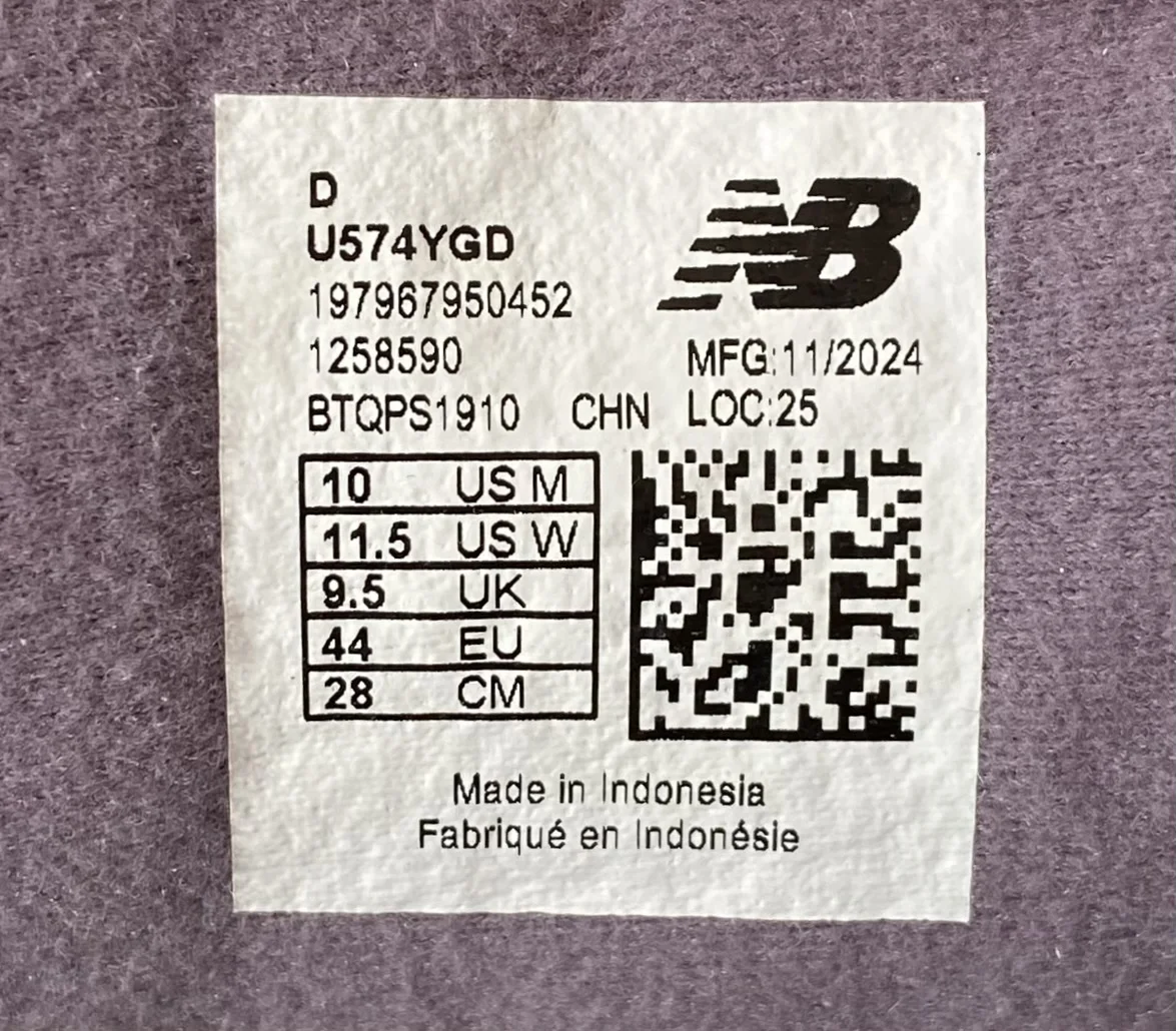 Кроссовки New Balance 574 44eu/10us - миниатюра 2