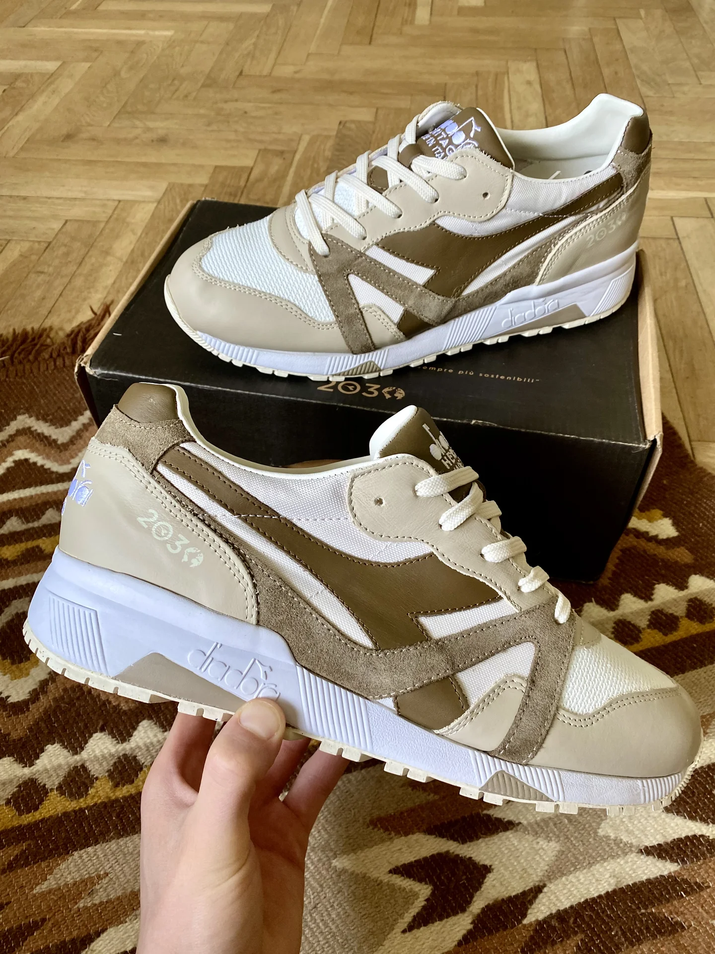 Кроссовки Diadora Heritage N9000 45eu/11us - миниатюра 6