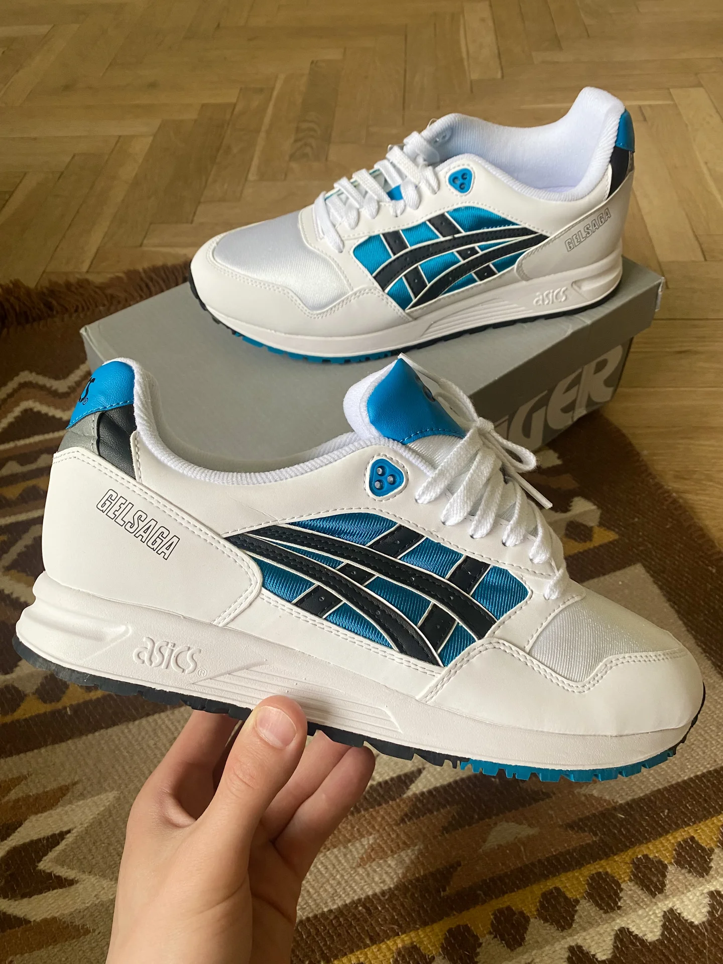 Кроссовки Asics Gel Saga 42eu/8,5us - миниатюра 7