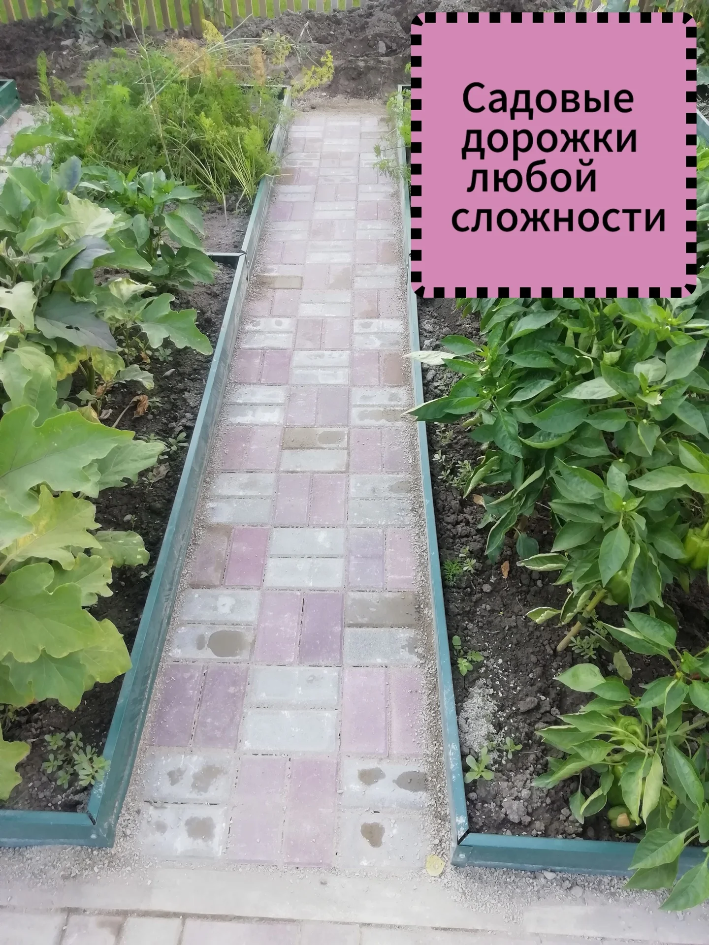 Монтаж тротуарной плитки - миниатюра 5