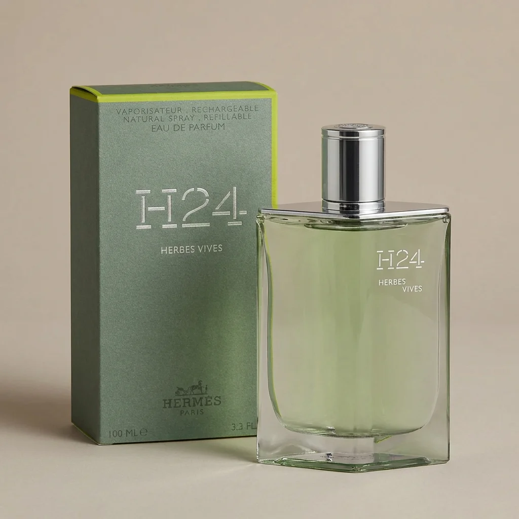 Hermes H24 Herbes Vives 100ml парфюм оригинал - миниатюра 3