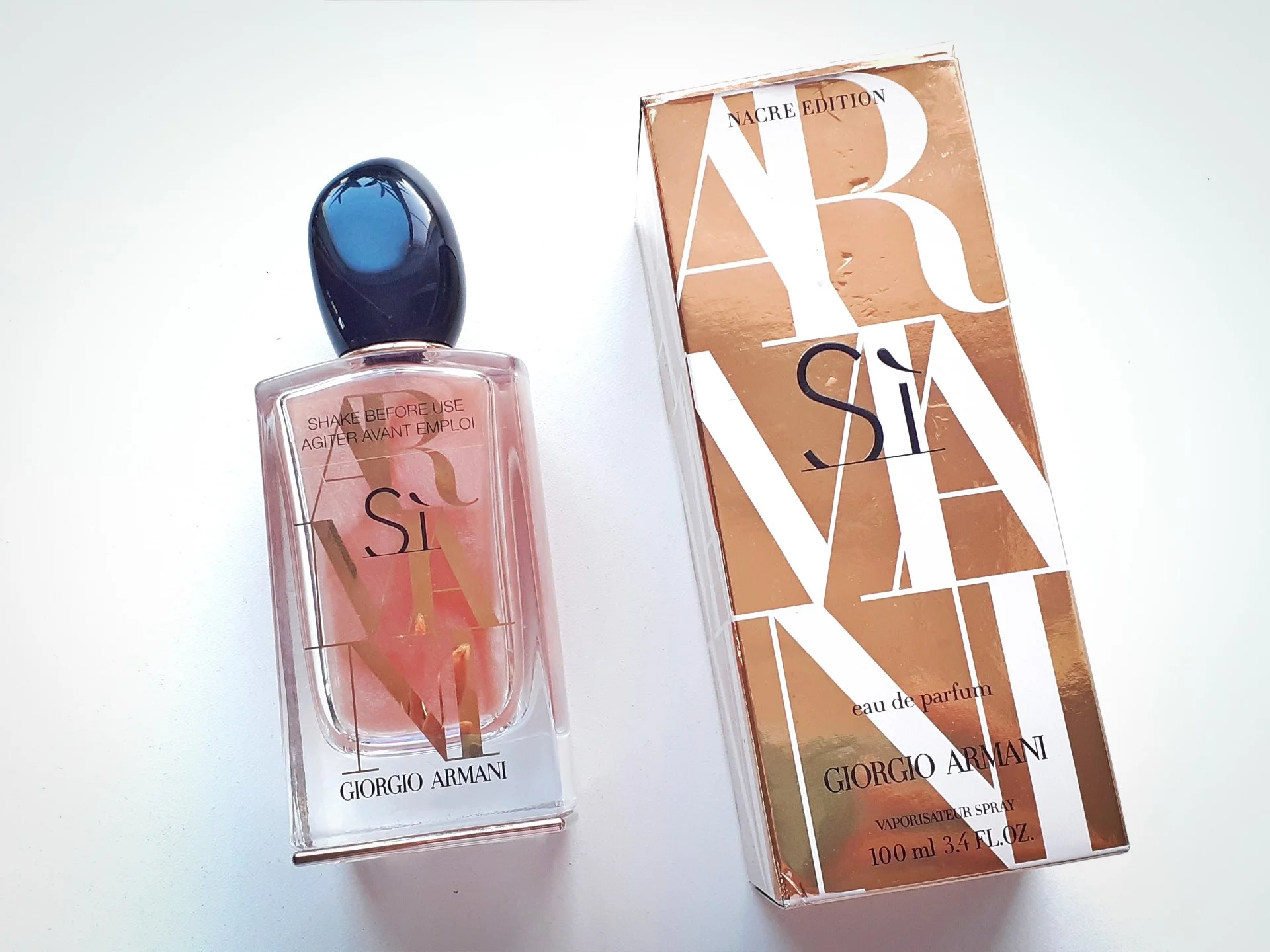 Лимитка Giorgio Armani Si Nacre Edition 100 мл - миниатюра 3