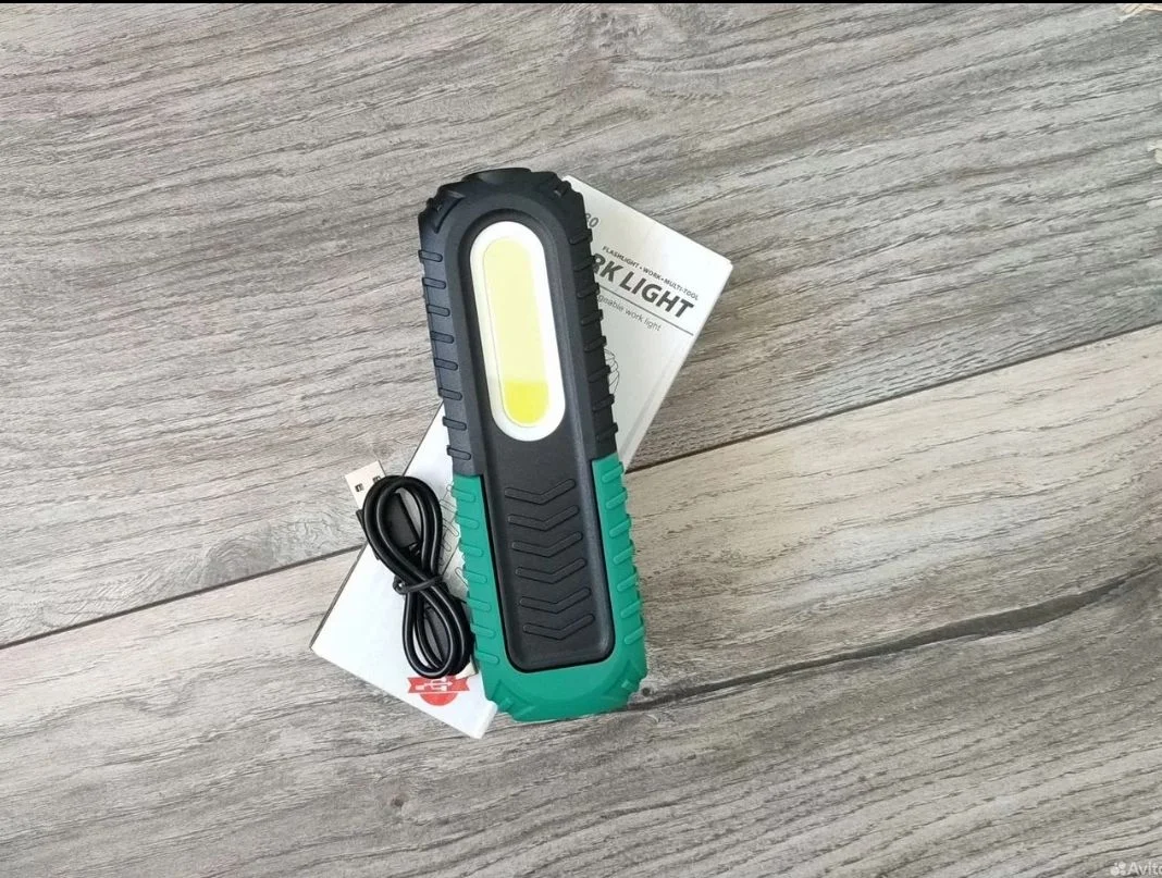 Usb фонарик светодиодный аккумуляторный новый - изображение 1