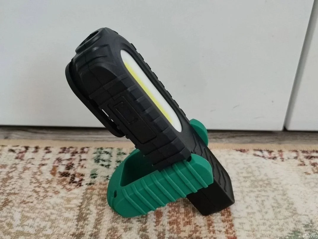 Usb фонарик светодиодный аккумуляторный новый - миниатюра 4