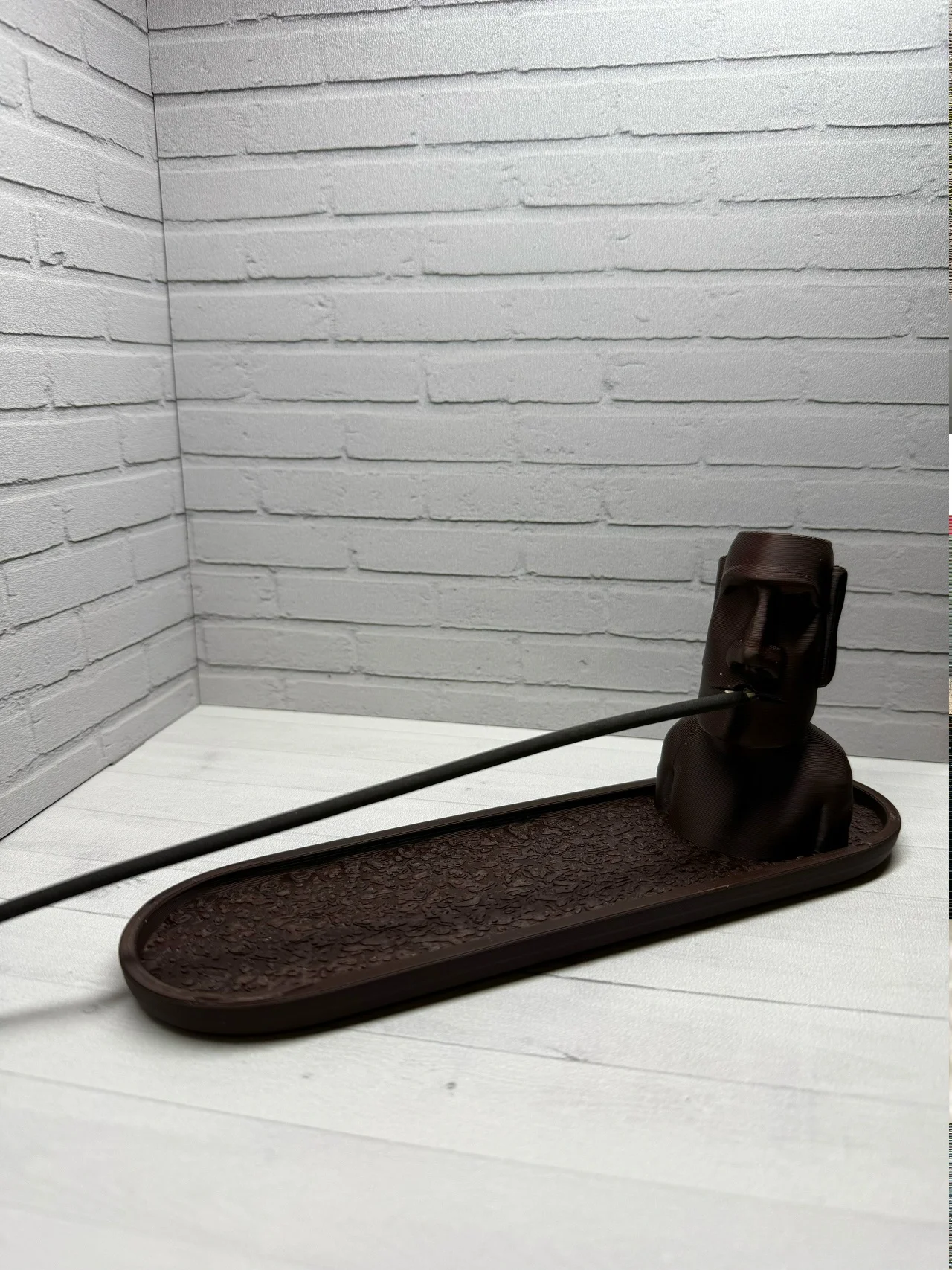 🖤 Подставка для благовоний | Moai incense holder by LAFO - миниатюра 2