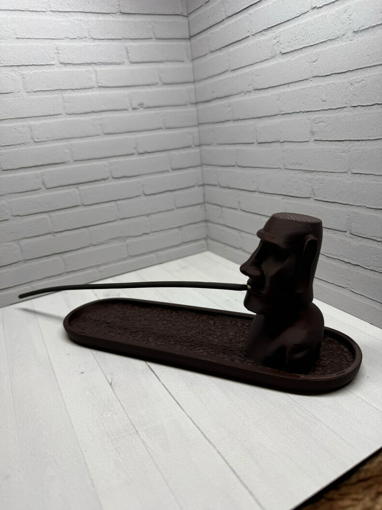 🖤 Подставка для благовоний | Moai incense holder by LAFO - миниатюра 4