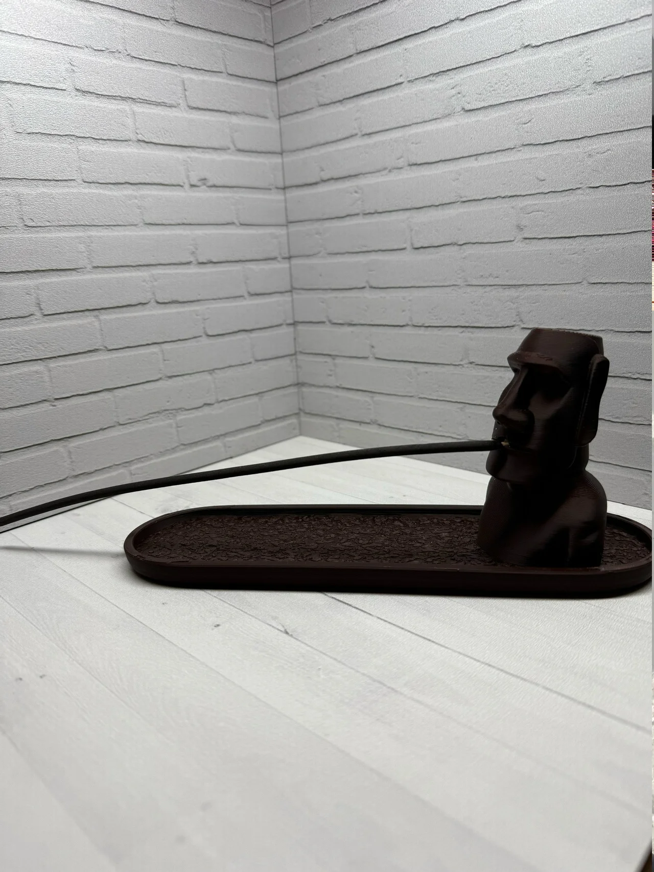 🖤 Подставка для благовоний | Moai incense holder by LAFO - миниатюра 5