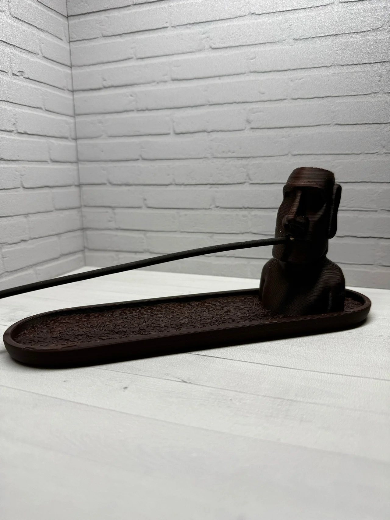 🖤 Подставка для благовоний | Moai incense holder by LAFO - миниатюра 6