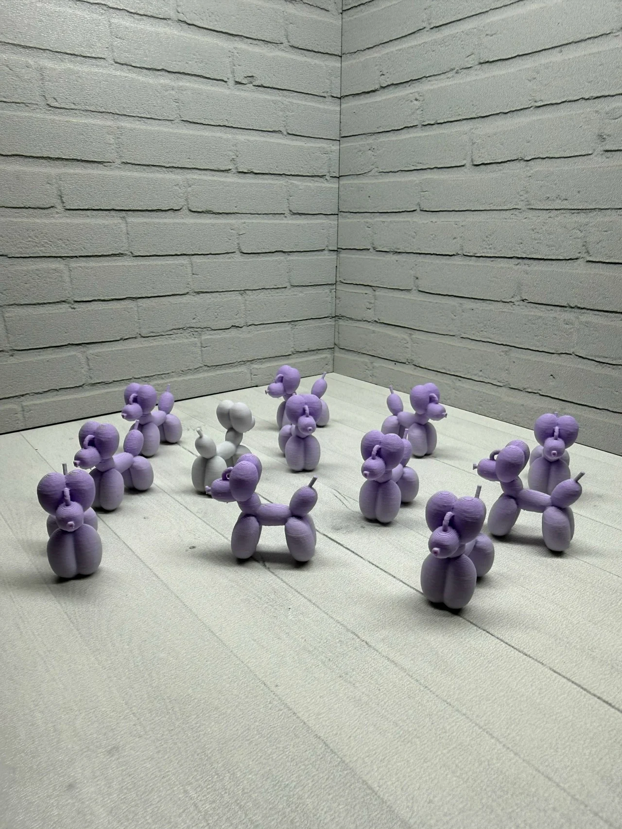 Брелок-пудель | 3D печать by LAFO