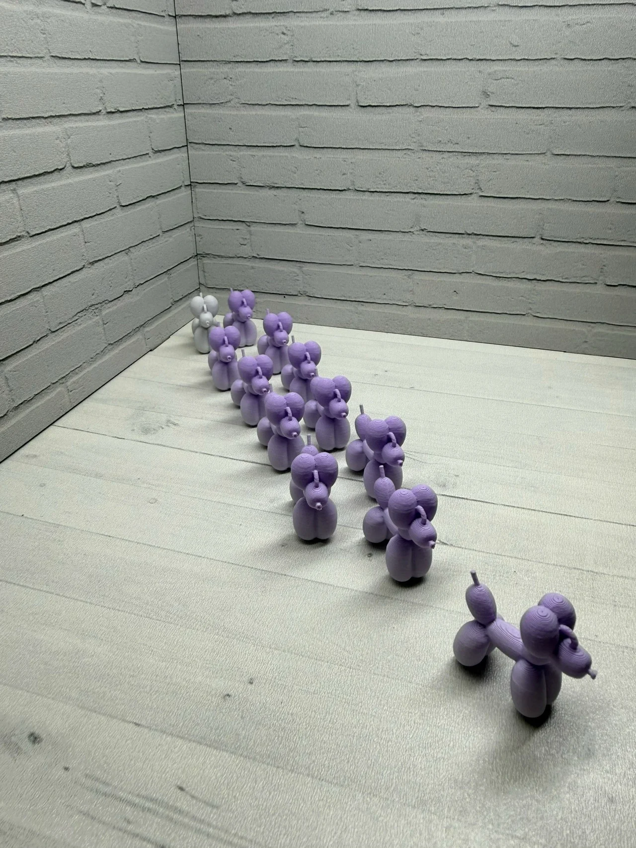 Брелок-пудель | 3D печать by LAFO - миниатюра 3