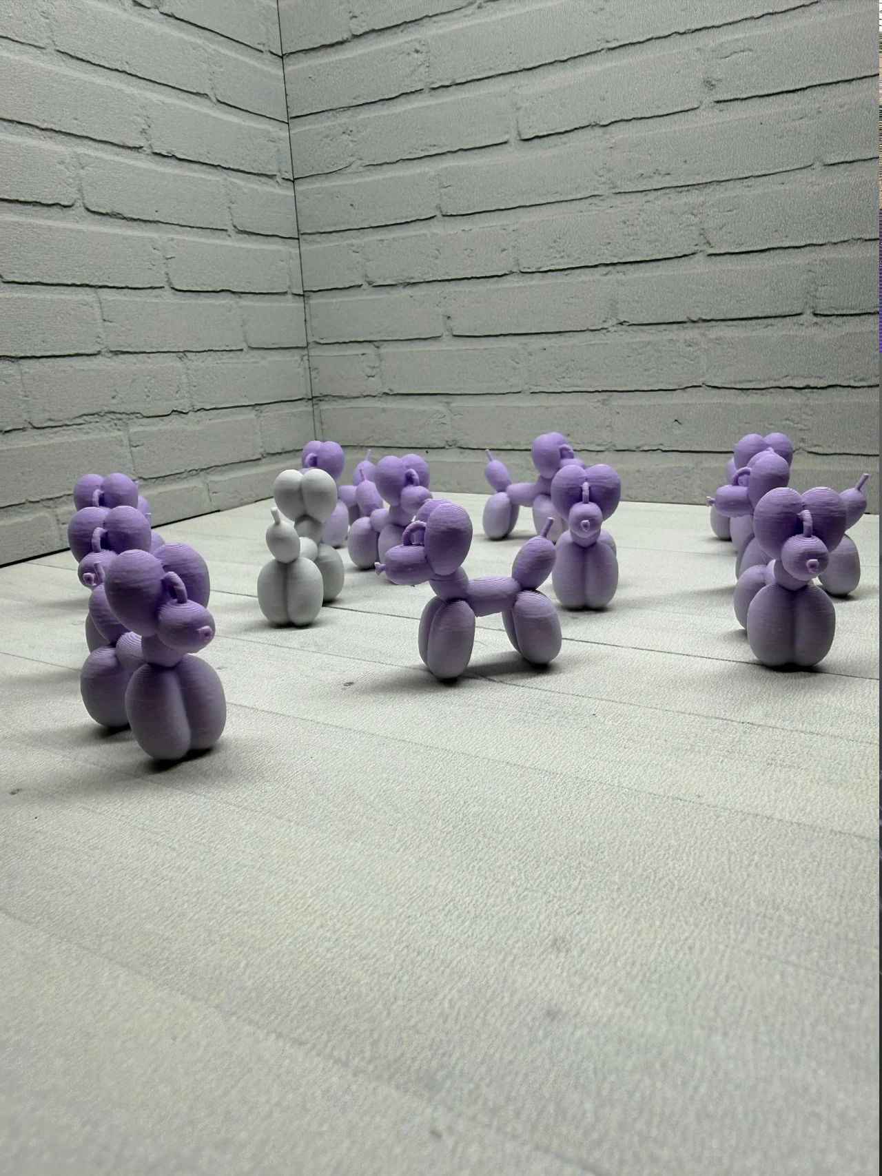 Брелок-пудель | 3D печать by LAFO - миниатюра 5