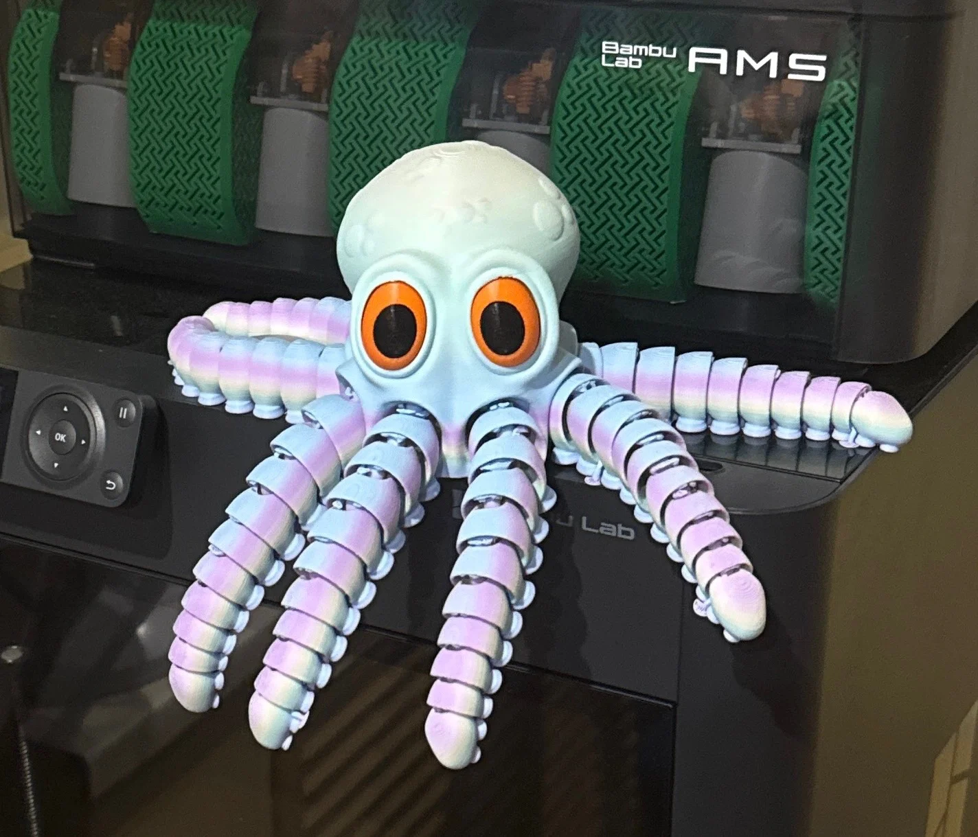 🐙 Осьминог с подвижными щупальцами by LAFO - изображение 1