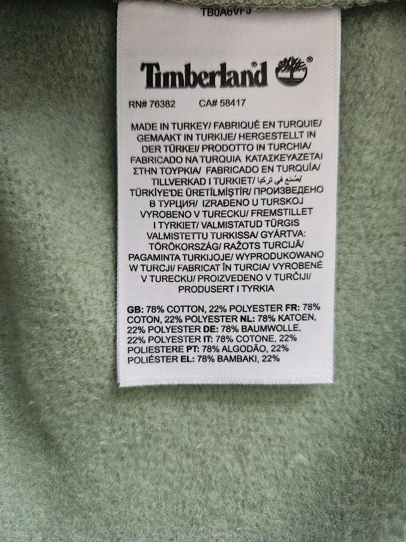 Худи timberland, оригинал! Размер М - миниатюра 9