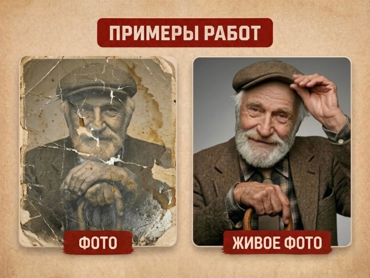 Оживление фото / Видео из фото / Анимация - миниатюра 3