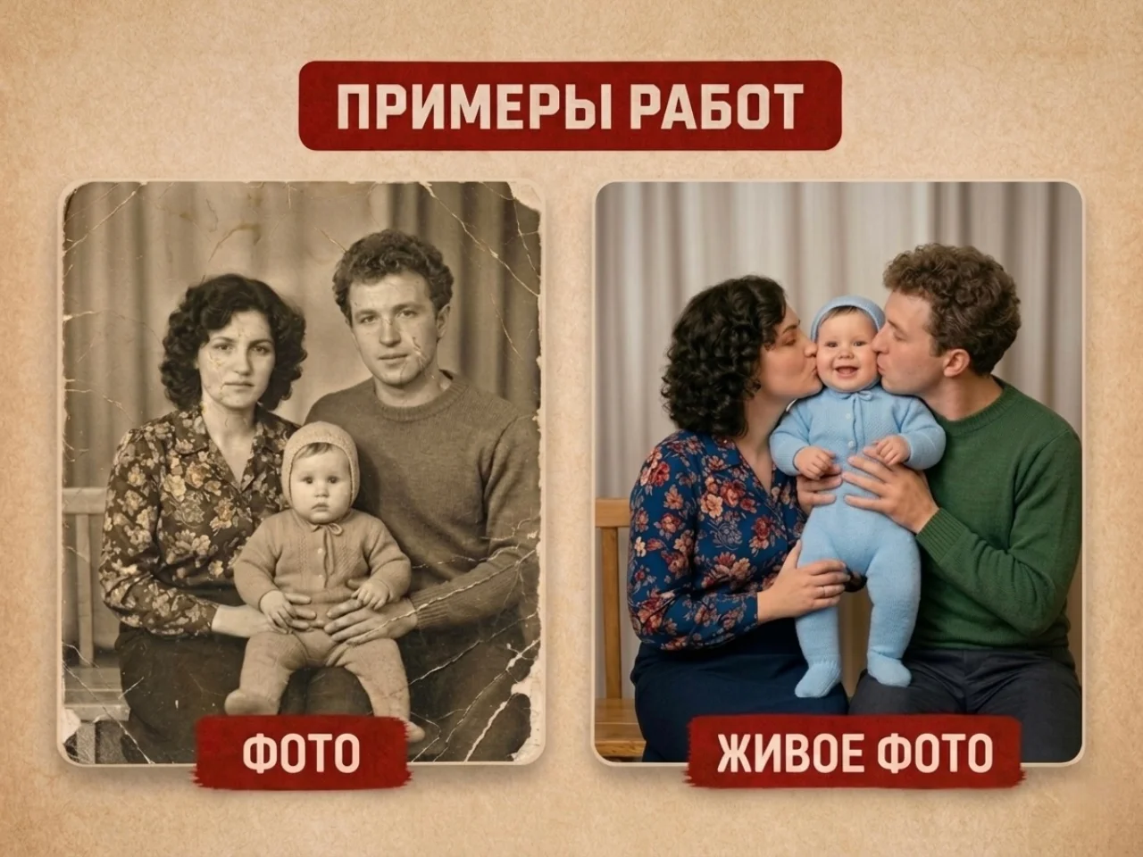 Оживление фото / Видео из фото / Анимация - миниатюра 5