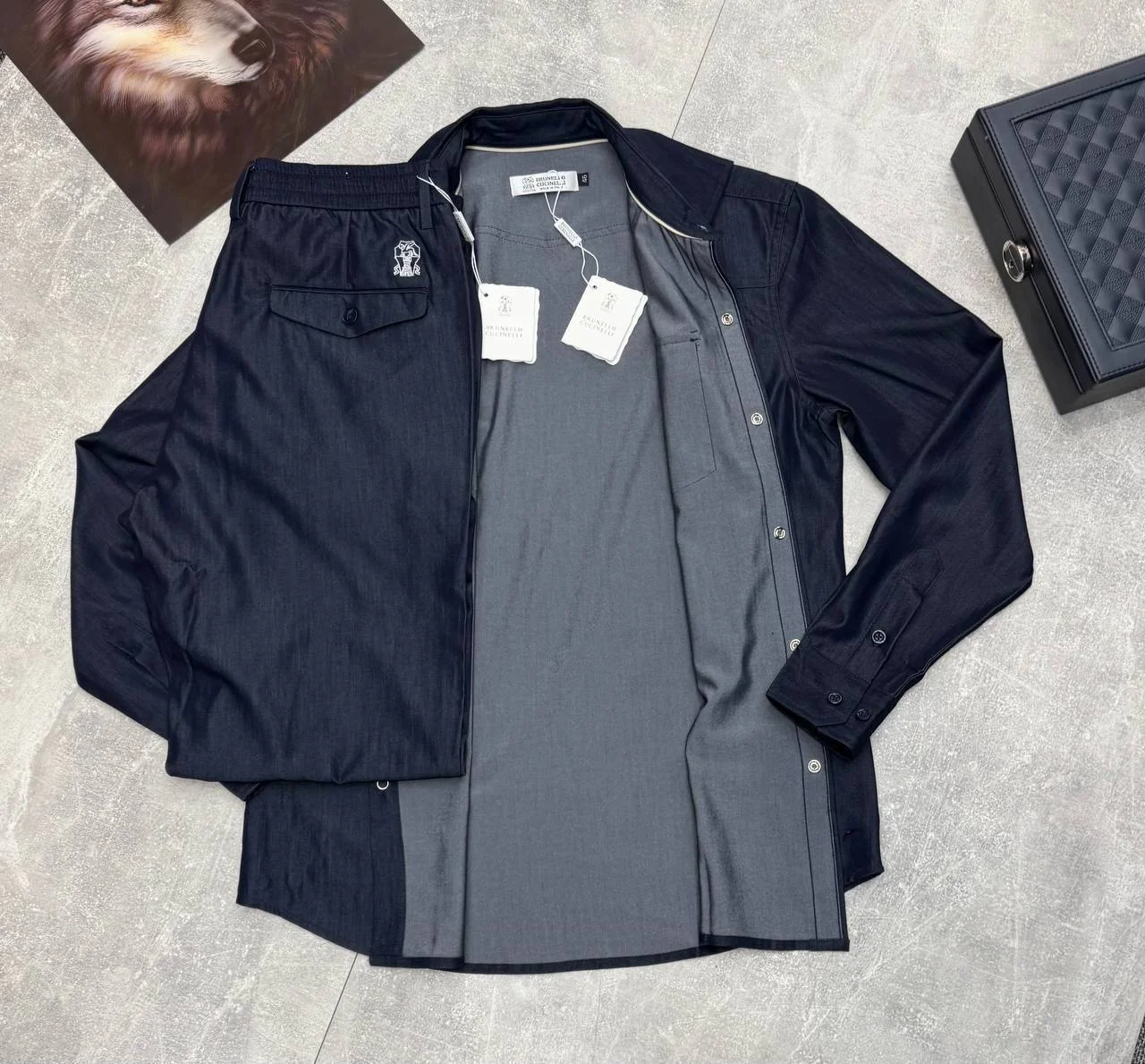 Костюм мужской Brunello Cucinelli - изображение 1