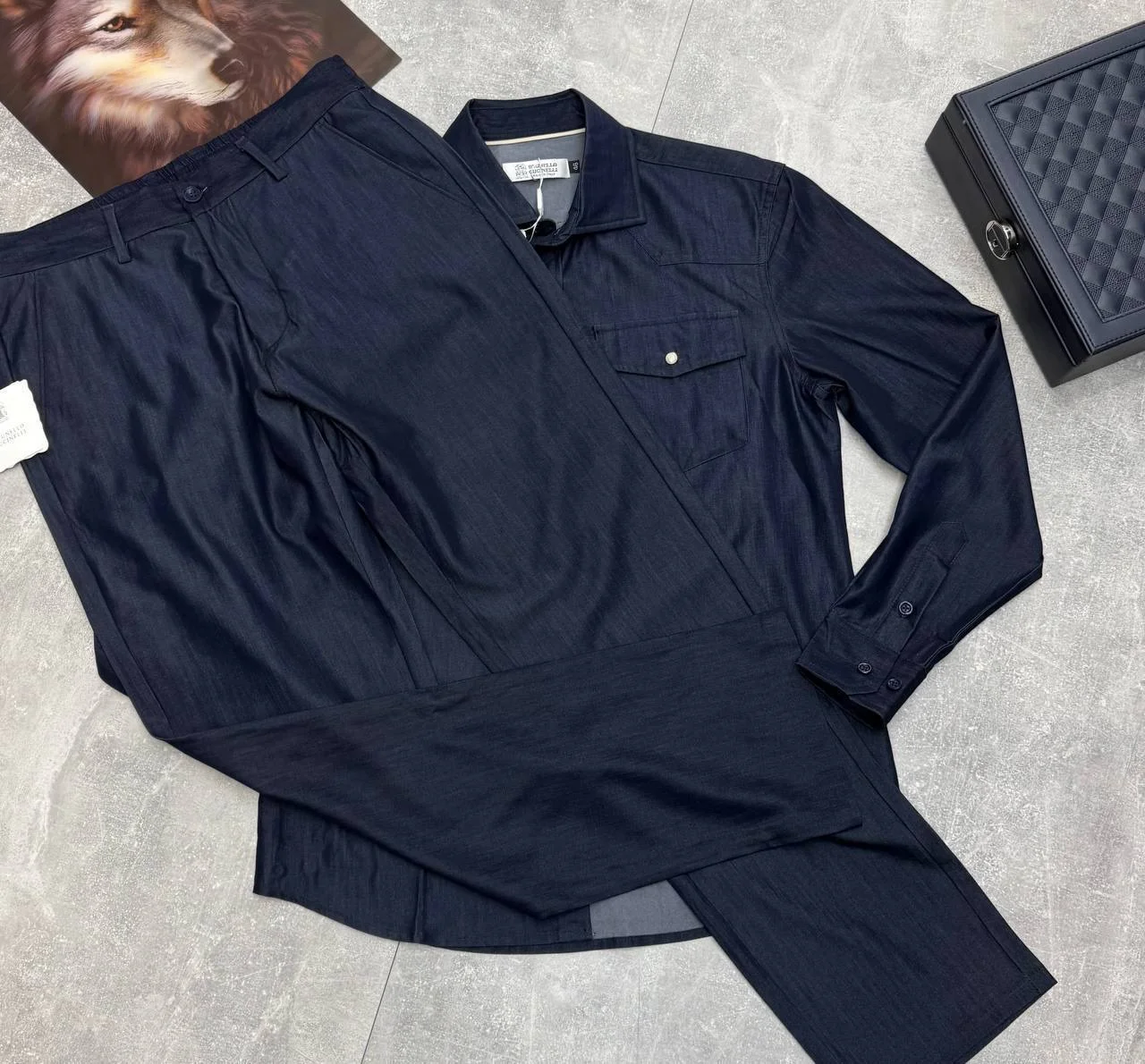 Костюм мужской Brunello Cucinelli - миниатюра 2
